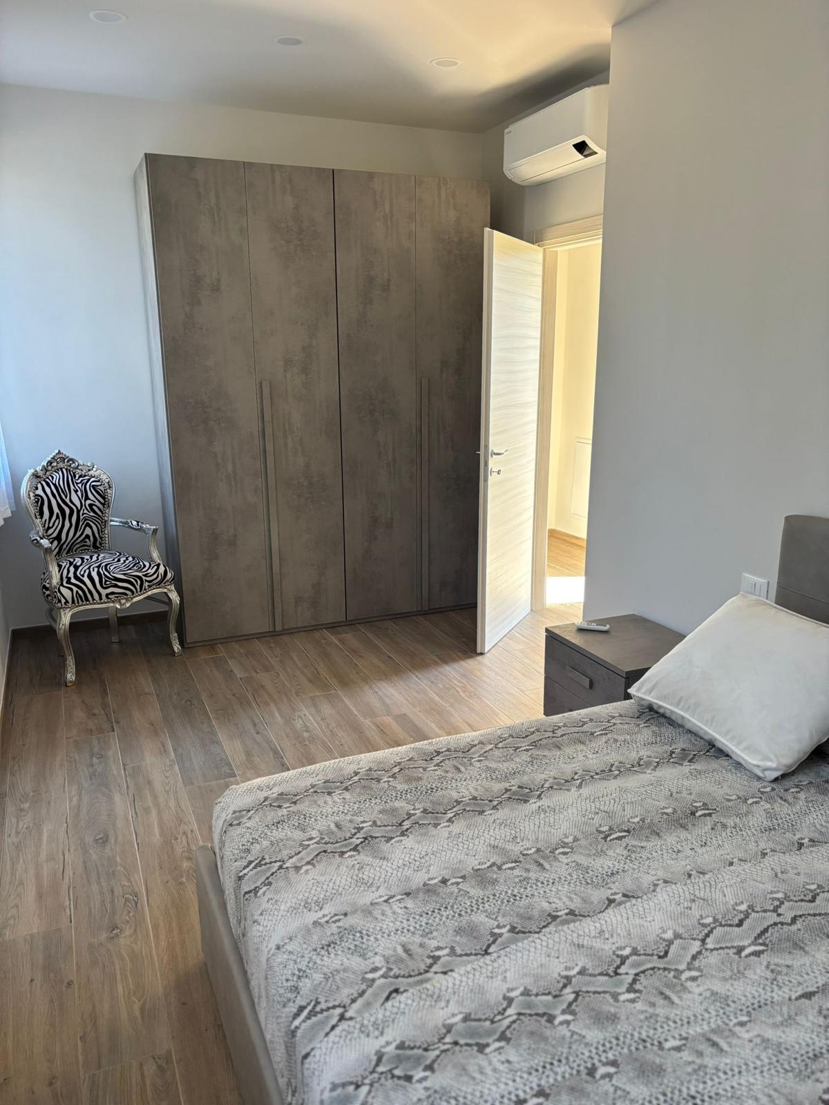 Spacious closet area